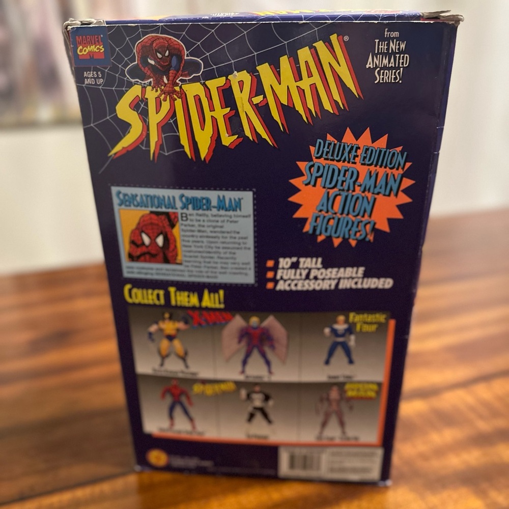 Spider-Man Deluxe Edition Action Figure - Blue and Red
